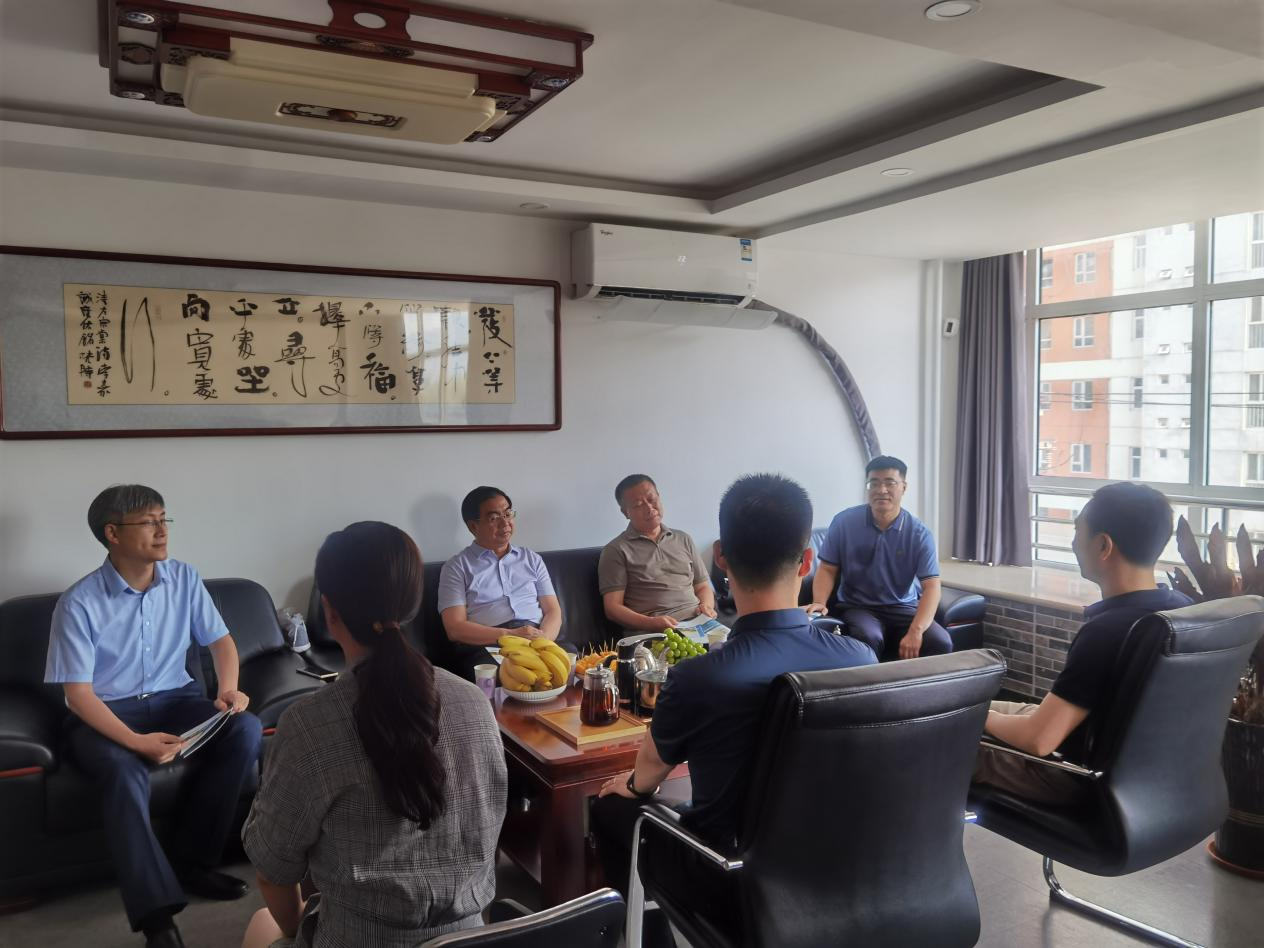 熱烈歡迎河北農(nóng)業(yè)大學領導蒞臨中天圣塬集團考察